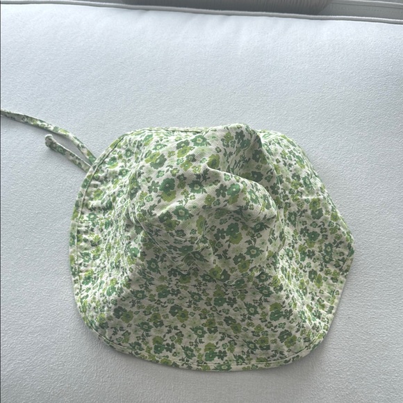 Lack Of Color Green and White Hat